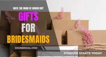 Maid of Honor: Gifts for Bridesmaids?