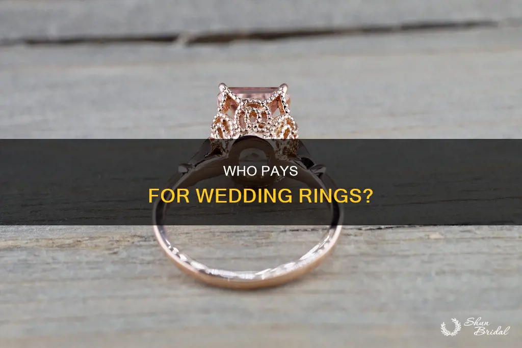 does the man pay for his wedding ring