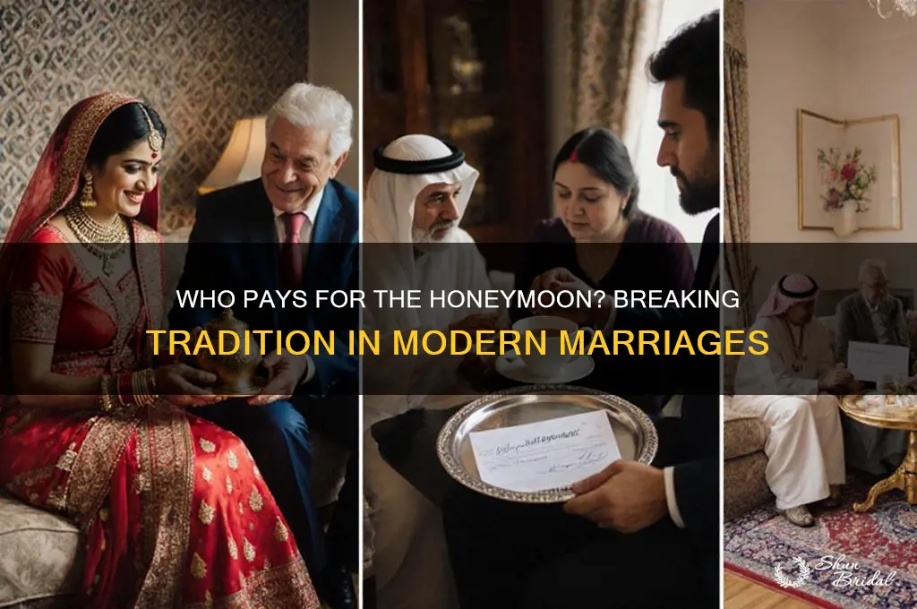 does the man pay for the honeymoon