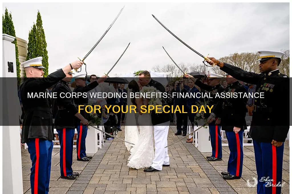does the marine corps pay for weddings