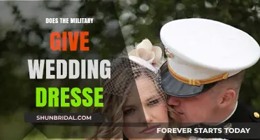 Military Wedding Dresses: Who Pays?