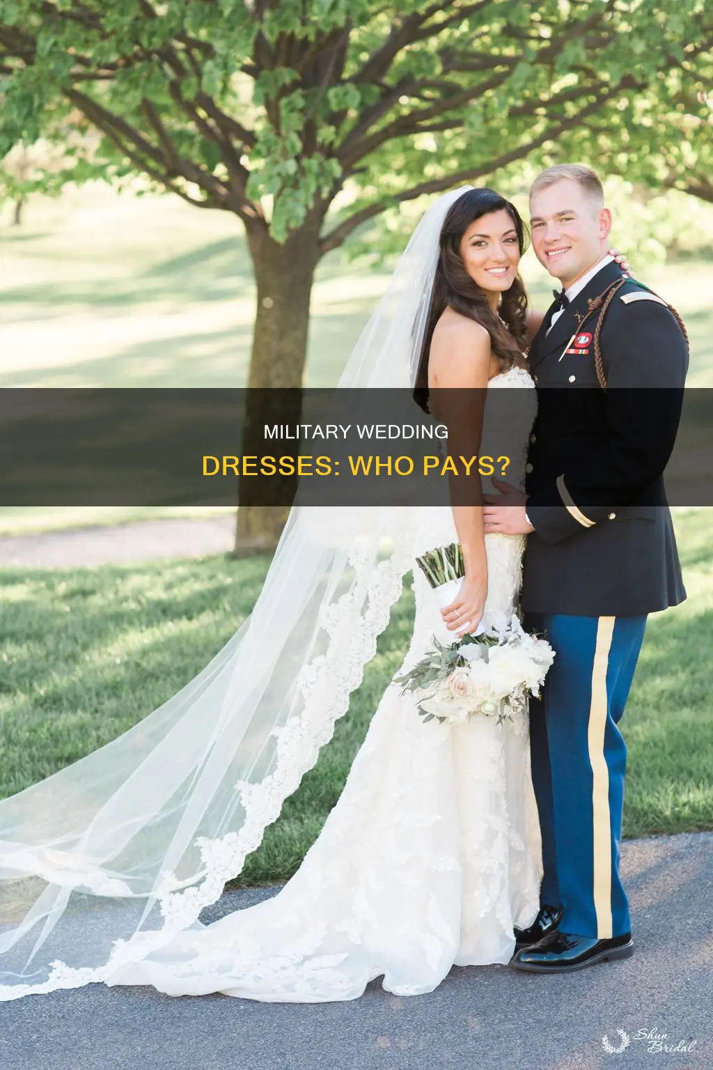does the military give wedding dresse