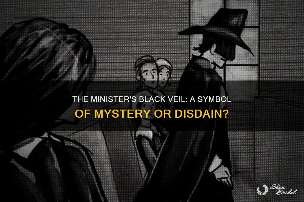does the minister like the black veil