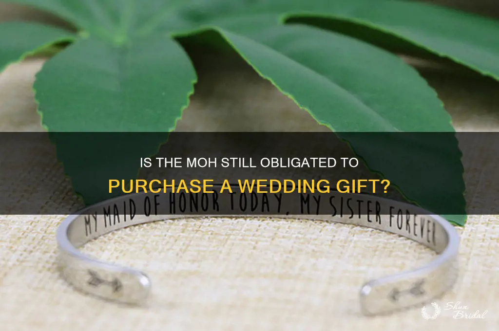 does the moh still have yo buy wedding gift