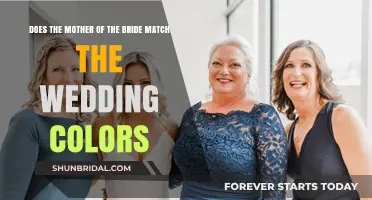 Should the Mother of the Bride Match the Wedding Colors?