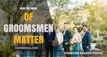 Does Groomsmen Order Matter? Exploring Wedding Party Lineup Traditions