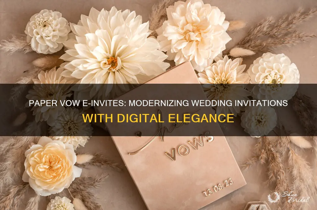 does the paper vow do e invites