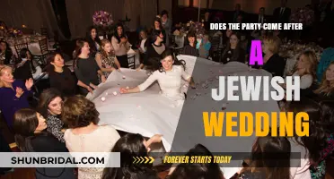 Celebrating Jewish Wedding Traditions: Does the Party Follow the Ceremony?