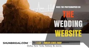 Photographer's Role: Wedding Websites and More