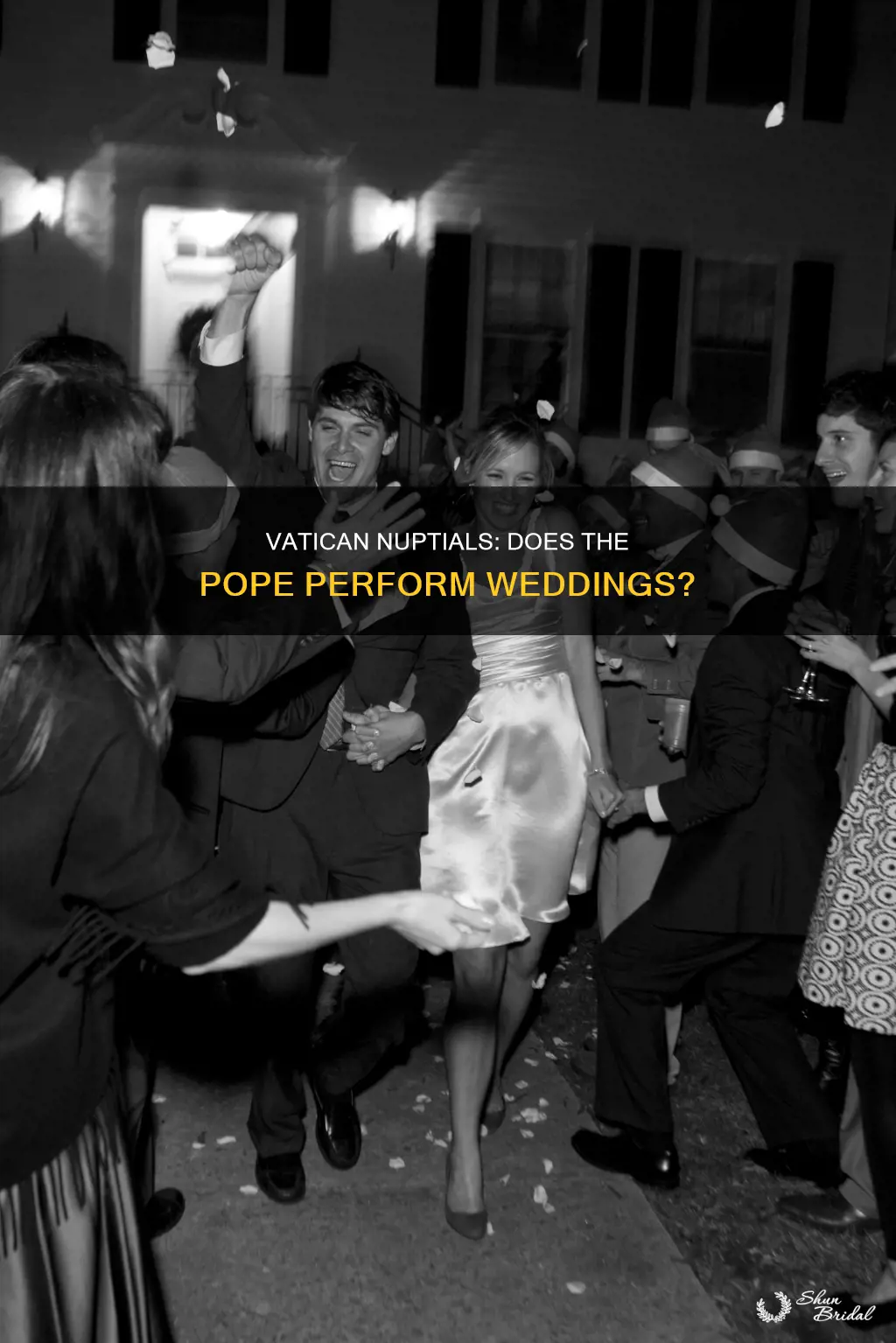 does the pope do weddings