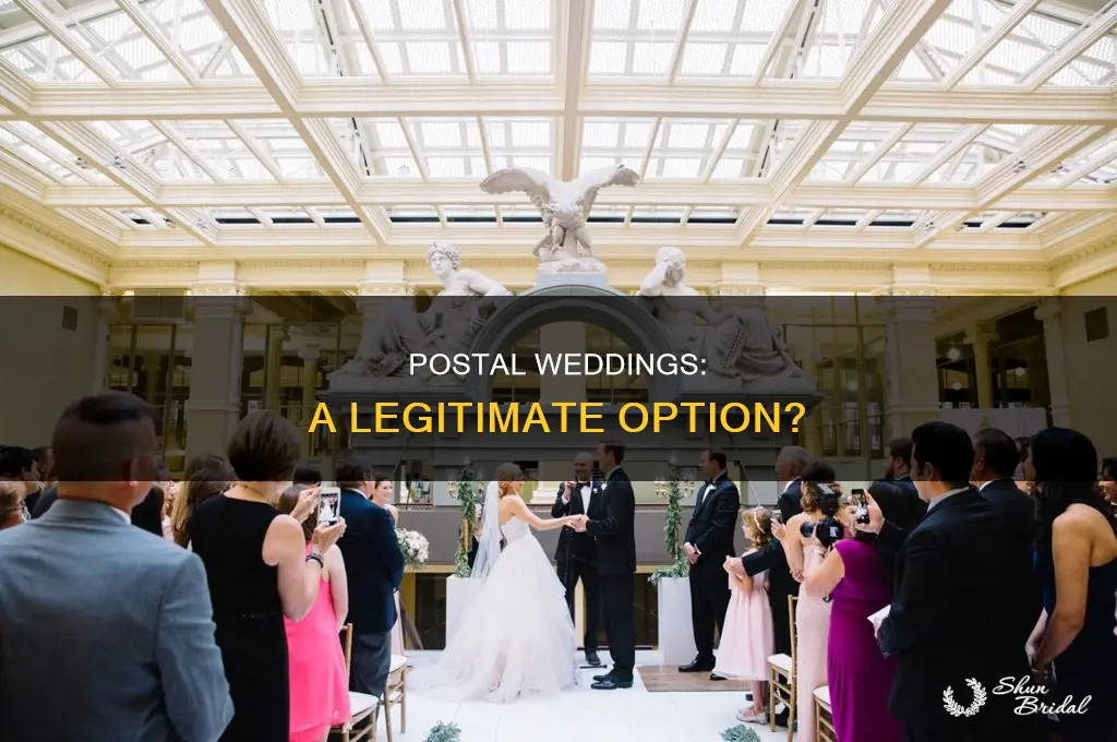 does the post office host weddings
