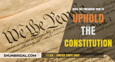 President's Oath: Upholding the Constitution - Promise or Protocol?