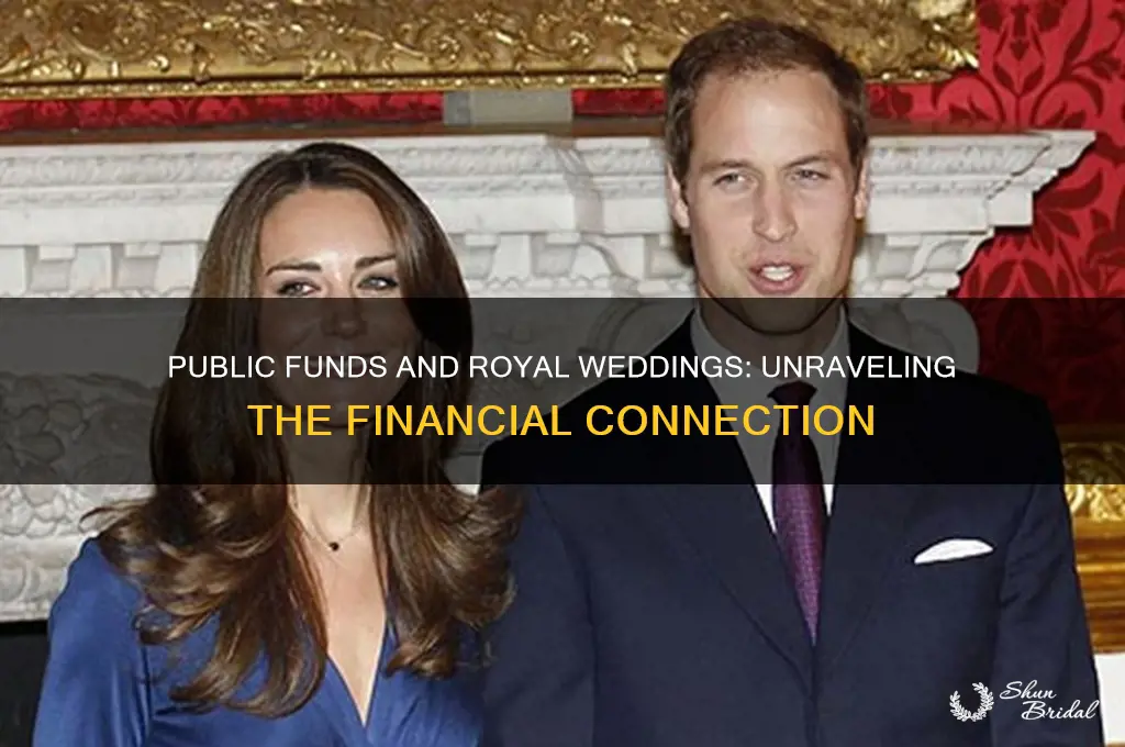 does the publics money fund the royal wedding