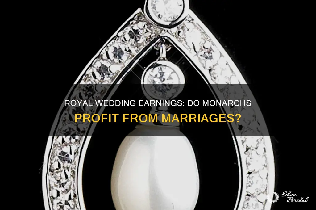 does the royal family get paid for wedding
