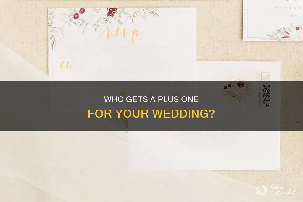 does the rsvp for wedding have plus one