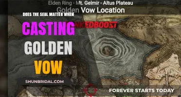 Does the Seal Impact Golden Vow's Casting Effectiveness in Elden Ring?