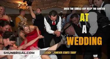 Who Gets the Garter: Single Guy's Keepsake?