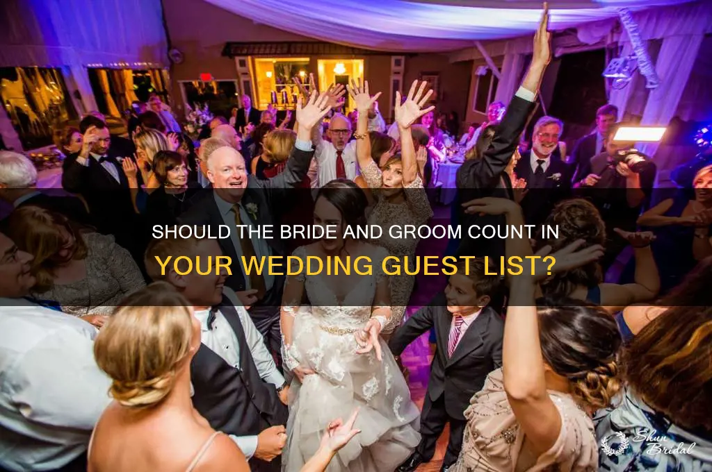 does the wedding guest list include the bride and groom