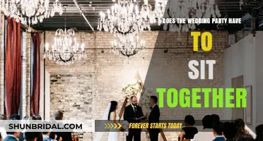 Should the Wedding Party Sit Together? Pros, Cons, and Creative Alternatives