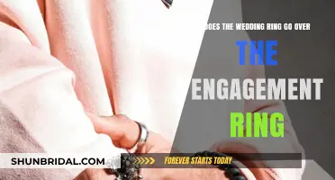 The Wedding Ring: Over or Under the Engagement Ring?