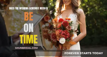 The Wedding Schedule: Punctuality's Importance and Challenges