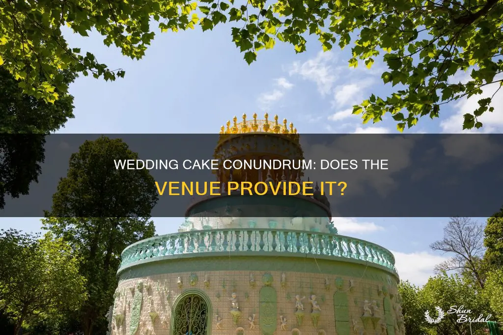 does the wedding venue provide a cake