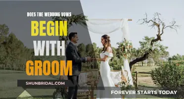 Who Goes First: The Wedding Vows