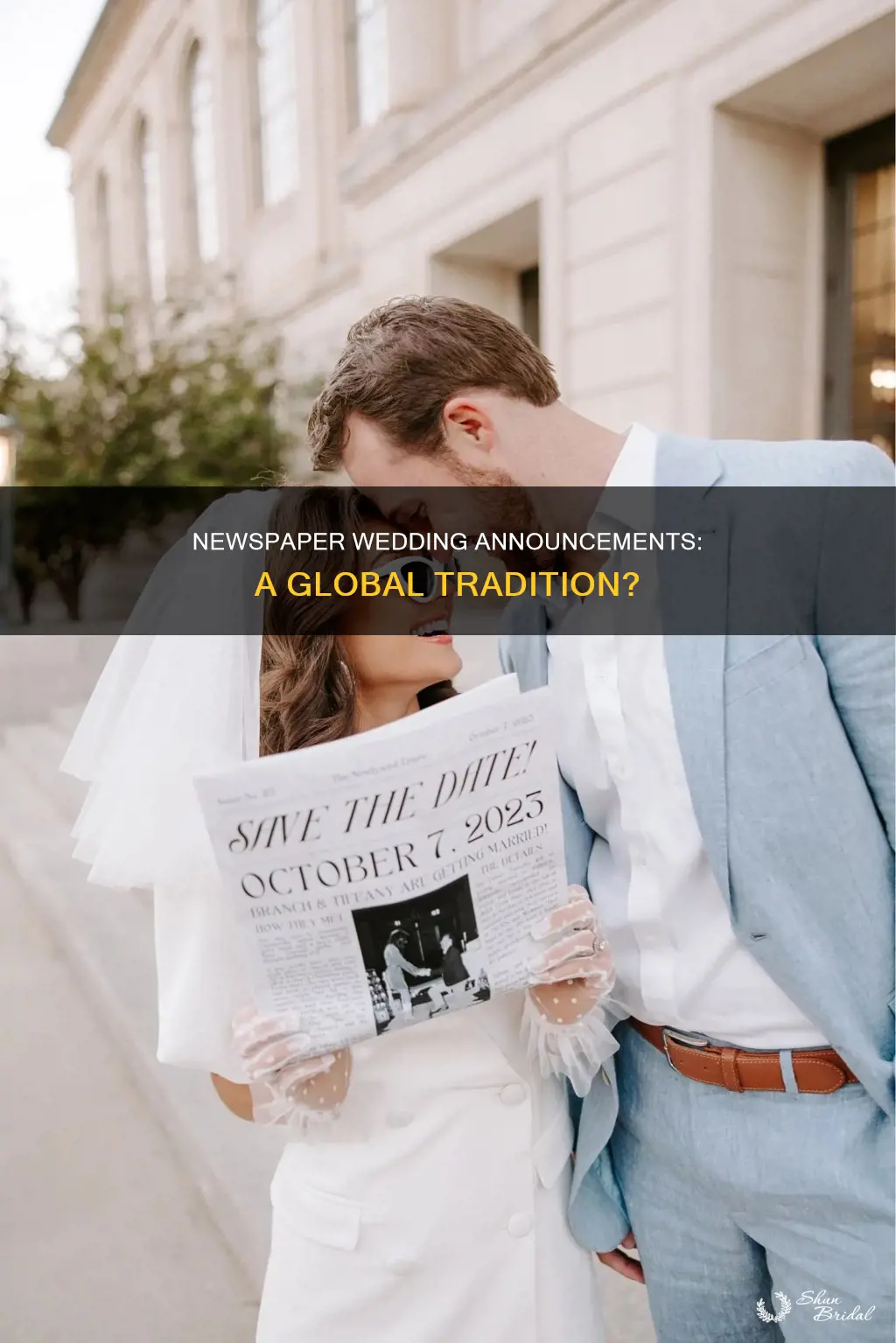 does the world newspaper put wedding annousements