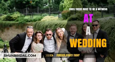 Who Can Witness Your Wedding?
