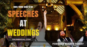Speeches at Weddings: Optional or Essential?