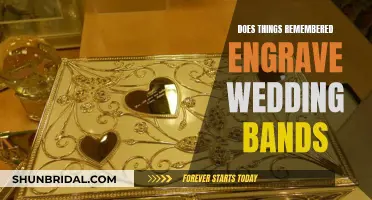 Things Remembered: Engraving Wedding Bands