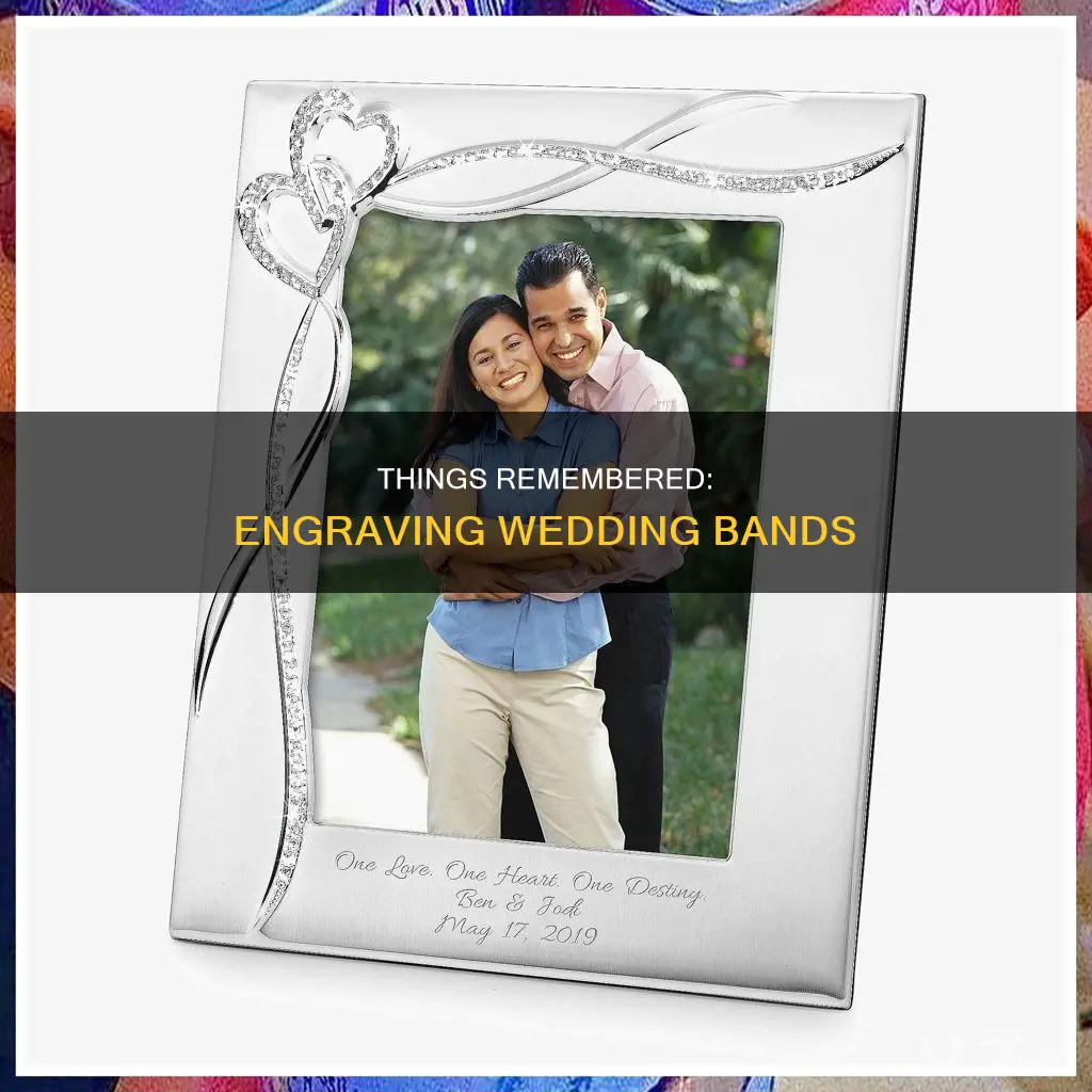 does things remembered engrave wedding bands