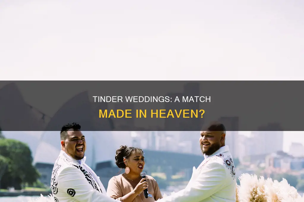 does tinder sponsor weddings