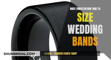 Tungsten Wedding Bands: True to Size?