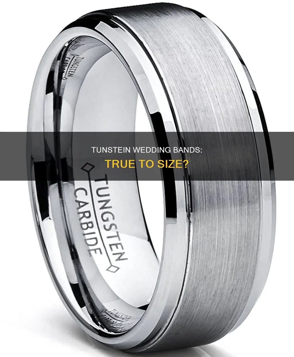 does tunstein run true to size wedding bands