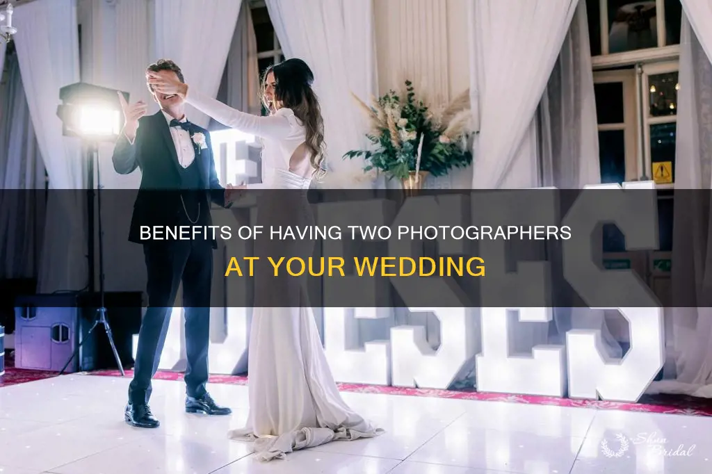 does two photographers make a difference at a wedding