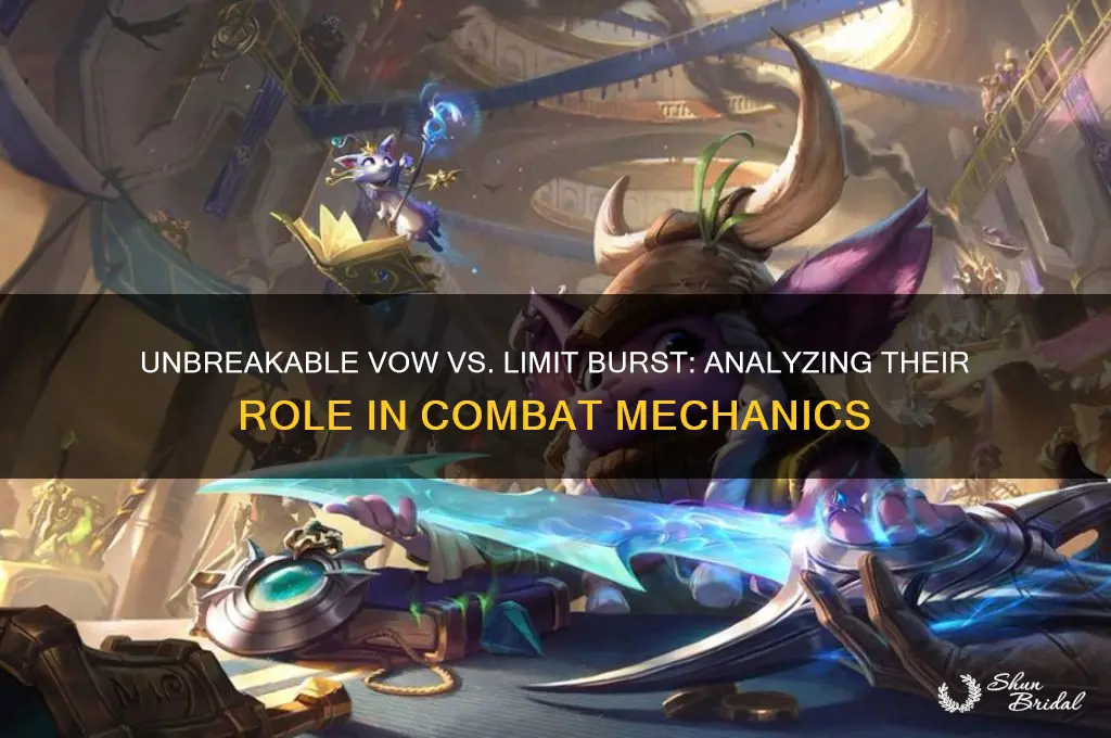does unbreakable vow count as a limit burst