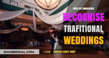US Embassy Recognition of Traditional Weddings