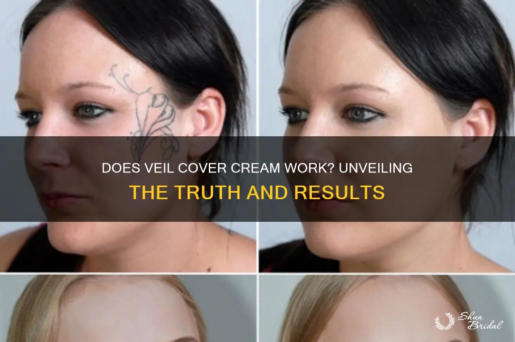 does veil cover cream work