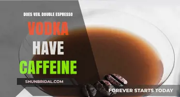 Veil Double Espresso Vodka: Caffeine Content Explained and Revealed