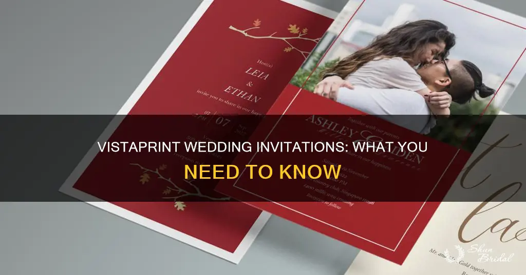 does vistaprint do wedding invitations