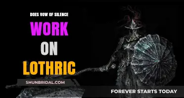 Does Vow of Silence Affect Lothric in Dark Souls III?
