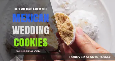 Wal-Mart Bakery: Mexican Wedding Cookies?