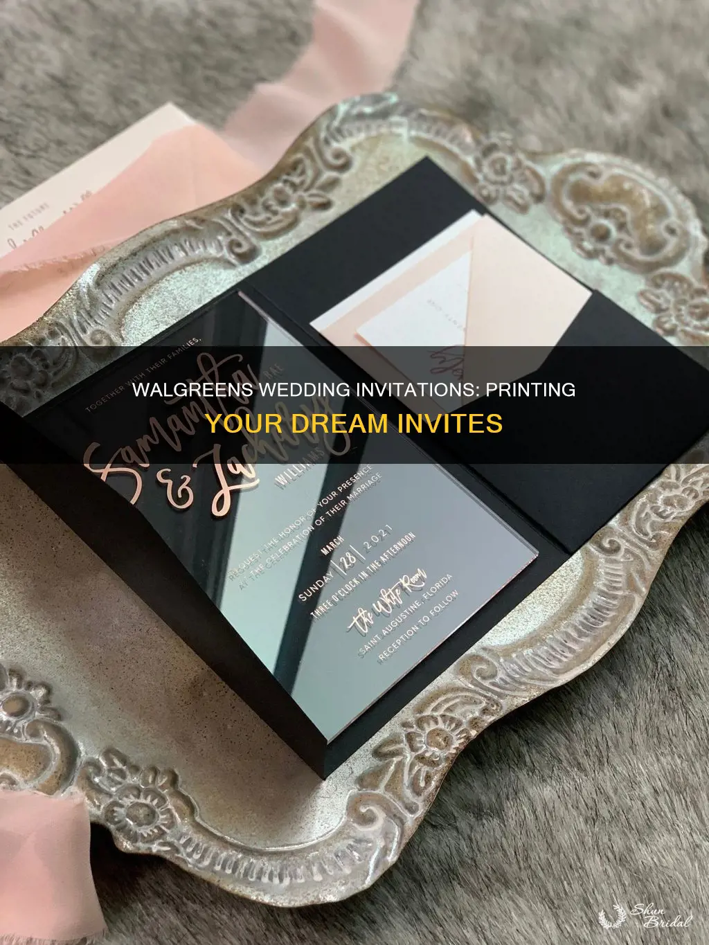 does walgreens print wedding invitations