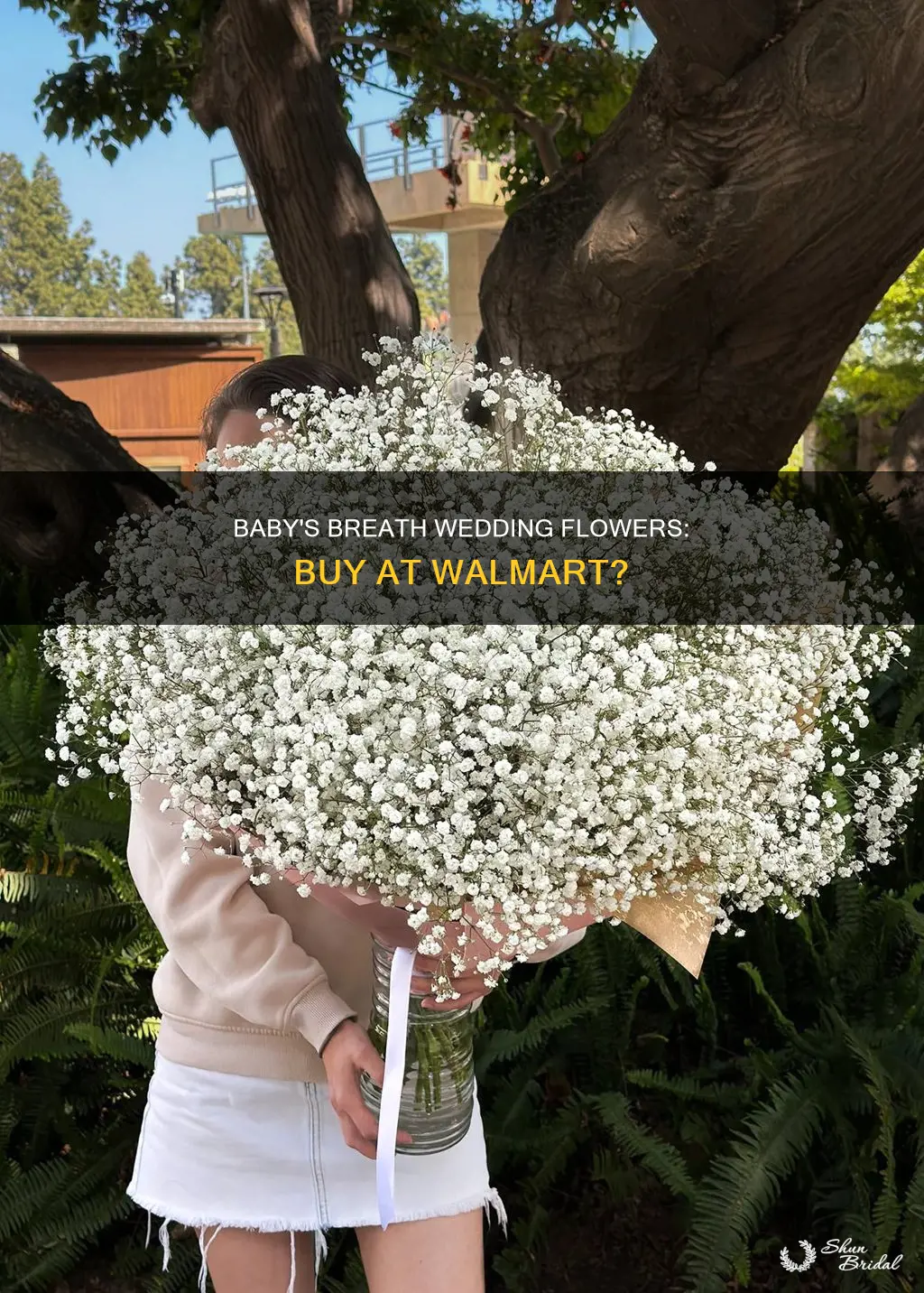 does wallmart sell baby breath wedding flowers