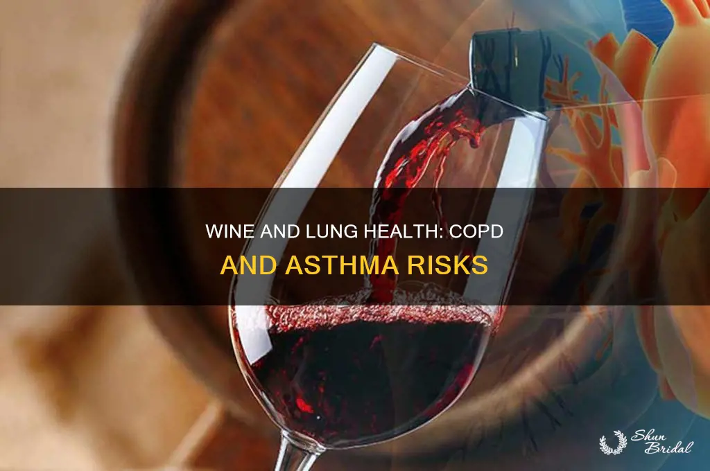 does wed wine effect ashms and copd