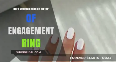 The Wedding Band: Above or Below the Engagement Ring?