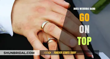 Wedding Band Placement: Should It Go on Top or Below?
