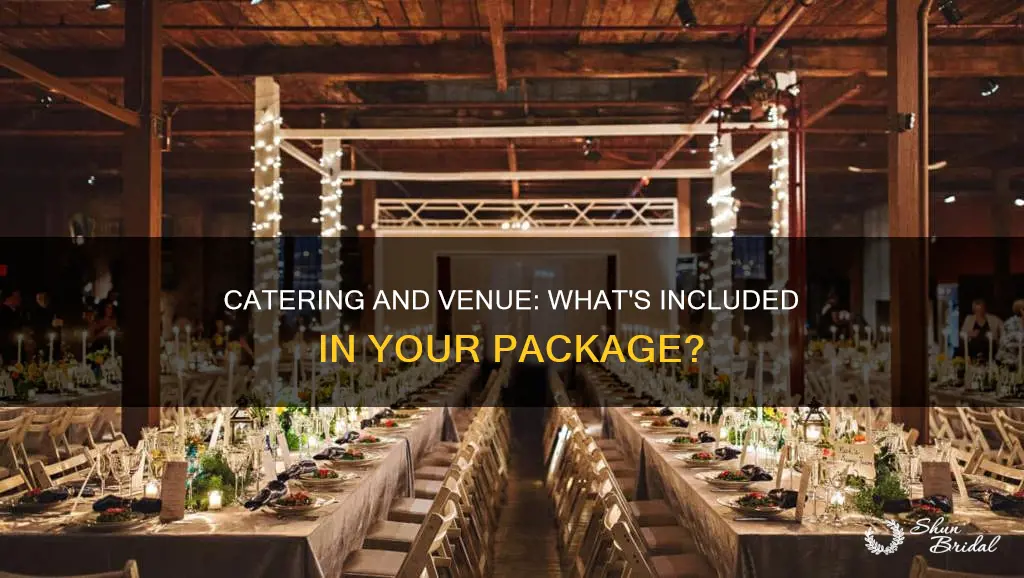 does wedding cater come with the venue
