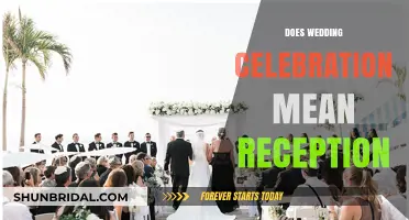 Wedding Celebration vs Reception: What's the Difference?